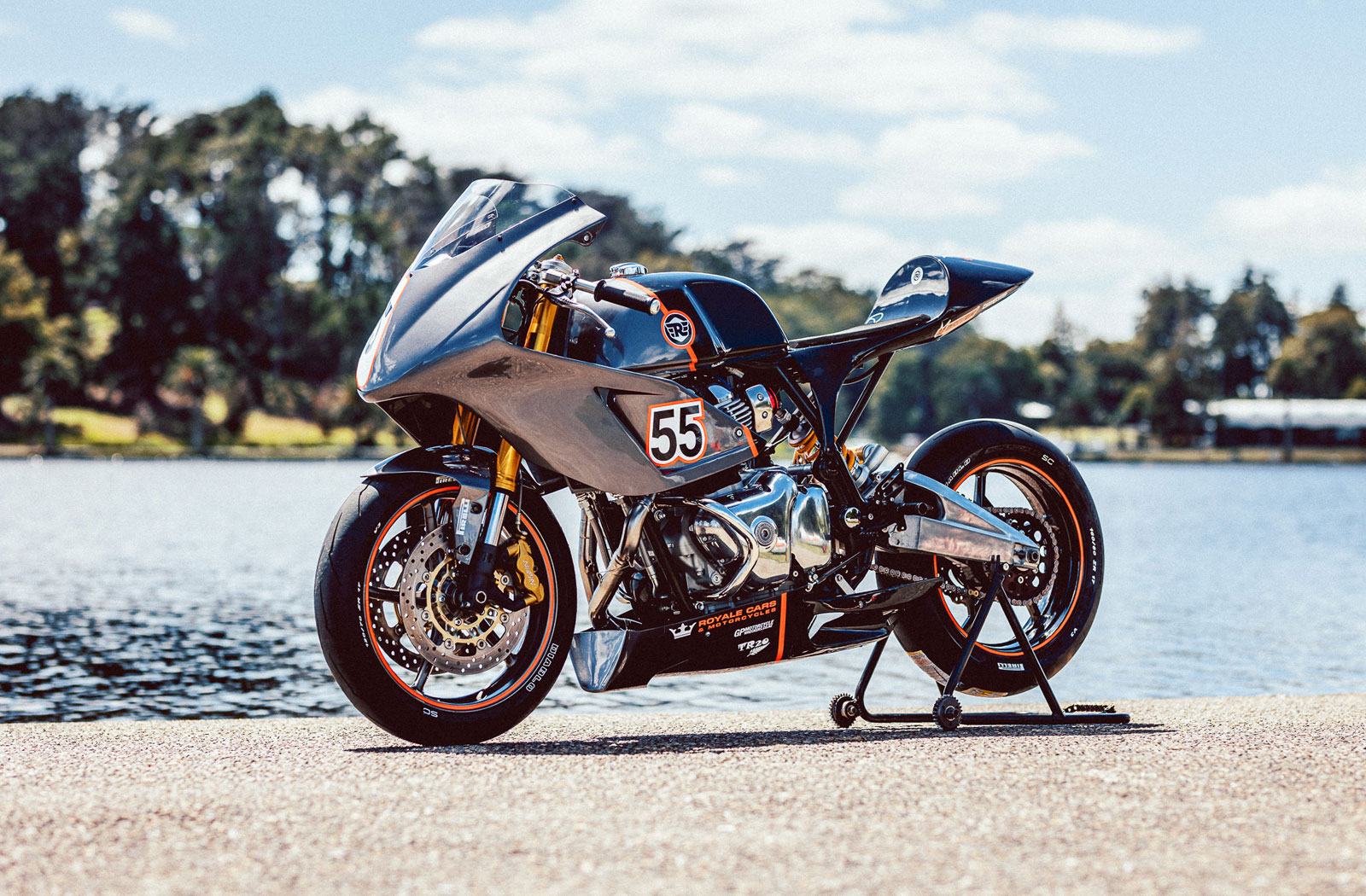 highly modified Continental GT650 racer