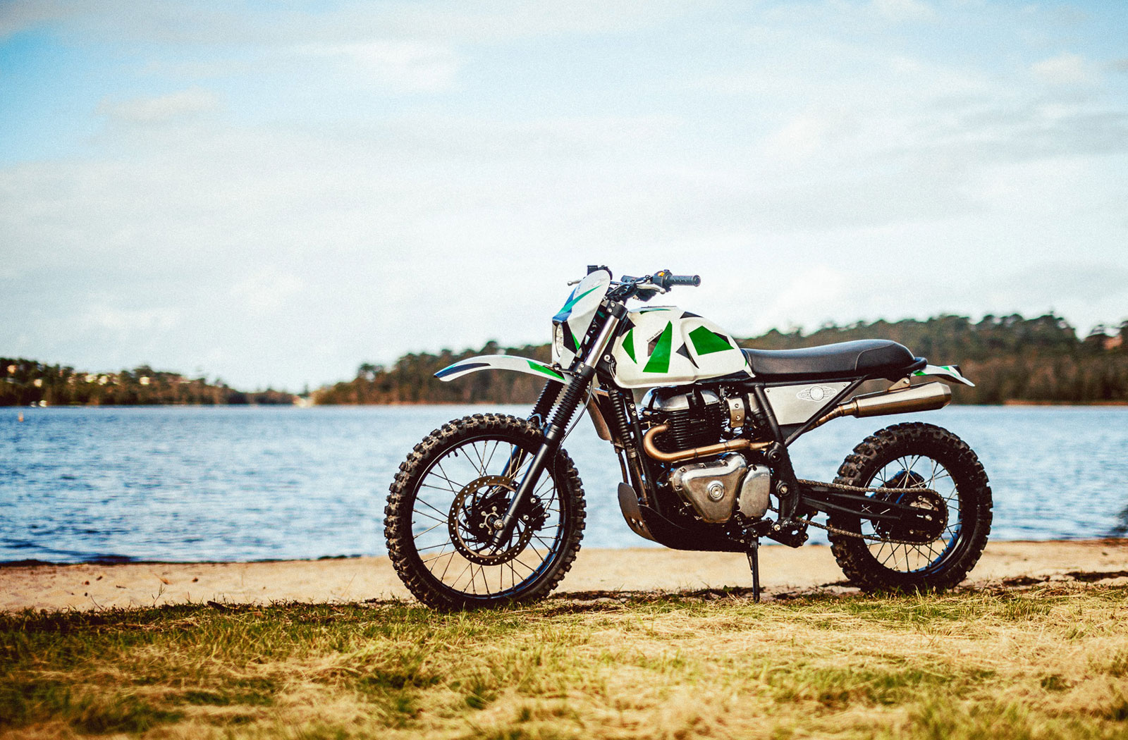 Royal Enfield Himalayan powered with a GT 650 engine