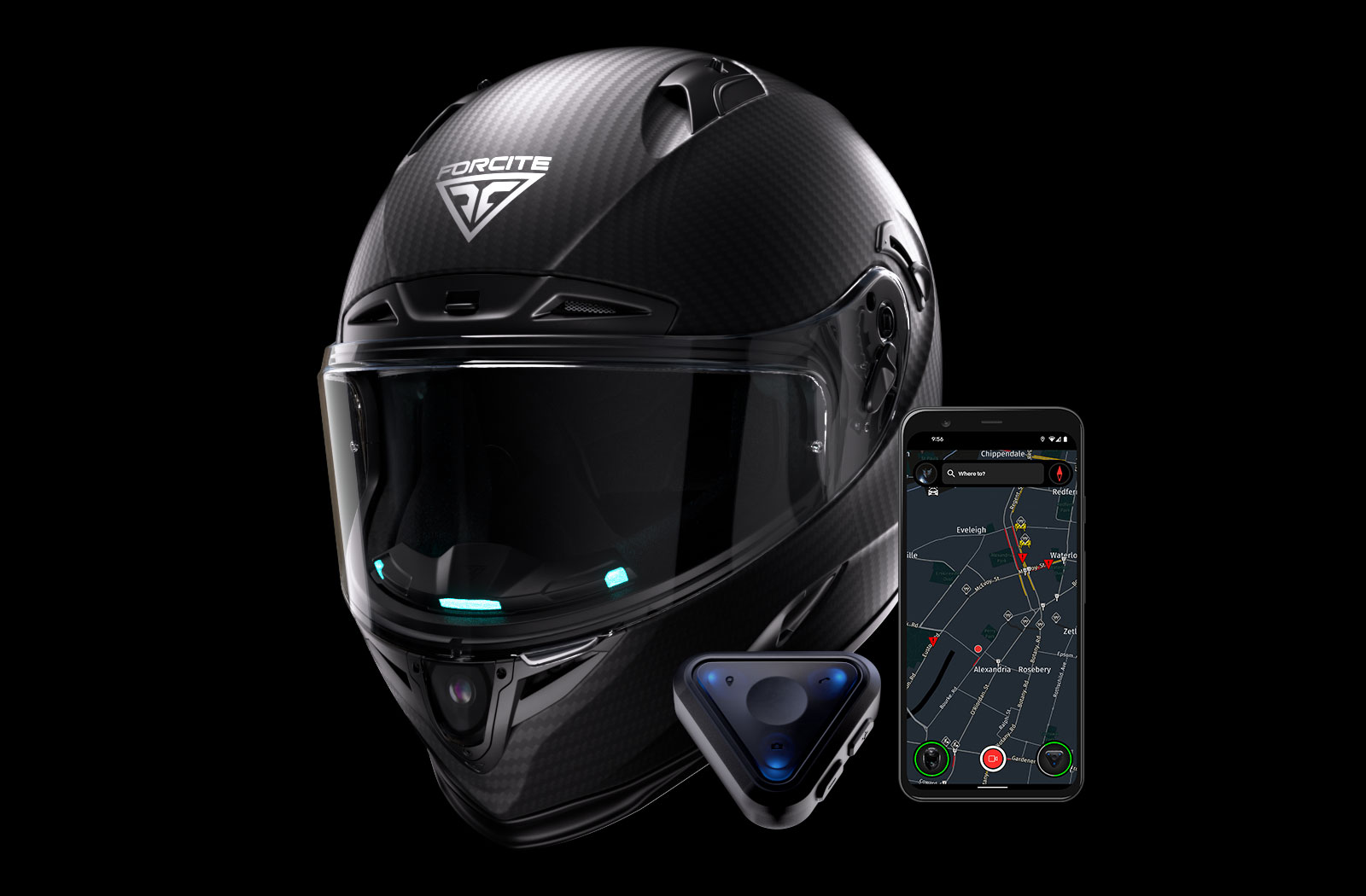 Forcite MK1S Smart Motorcycle helmet interview