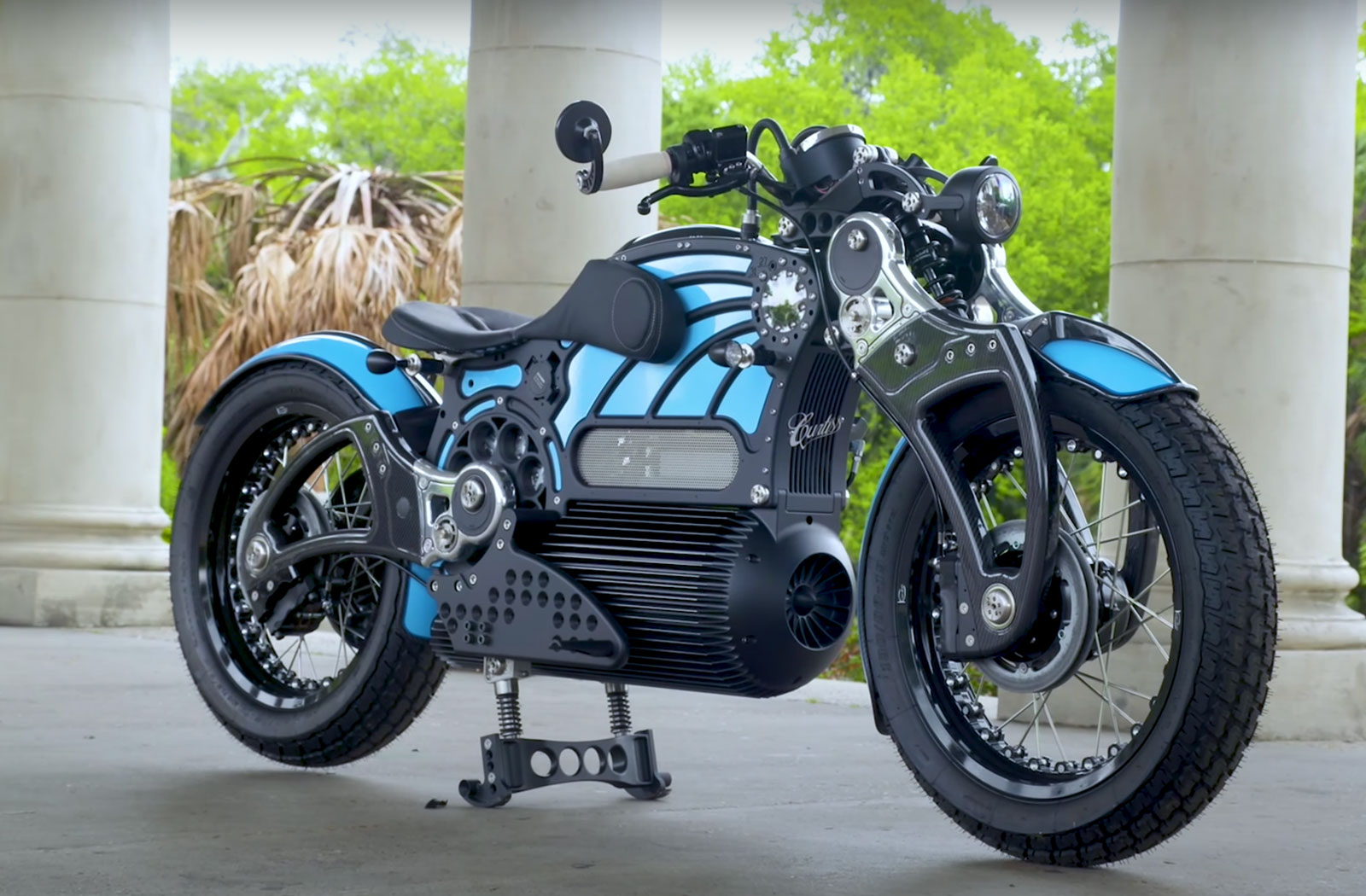 Curtiss 1 Electric Motorcycle Story - Return of the Cafe Racers