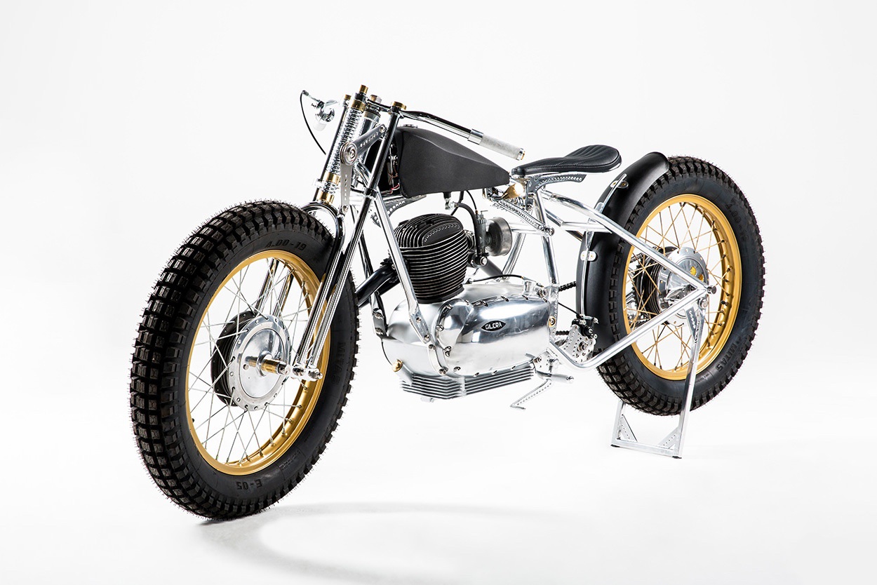 Custom Gilera Extra Rossa 175 from Sydney's Machine 1867 custom motorcycles
