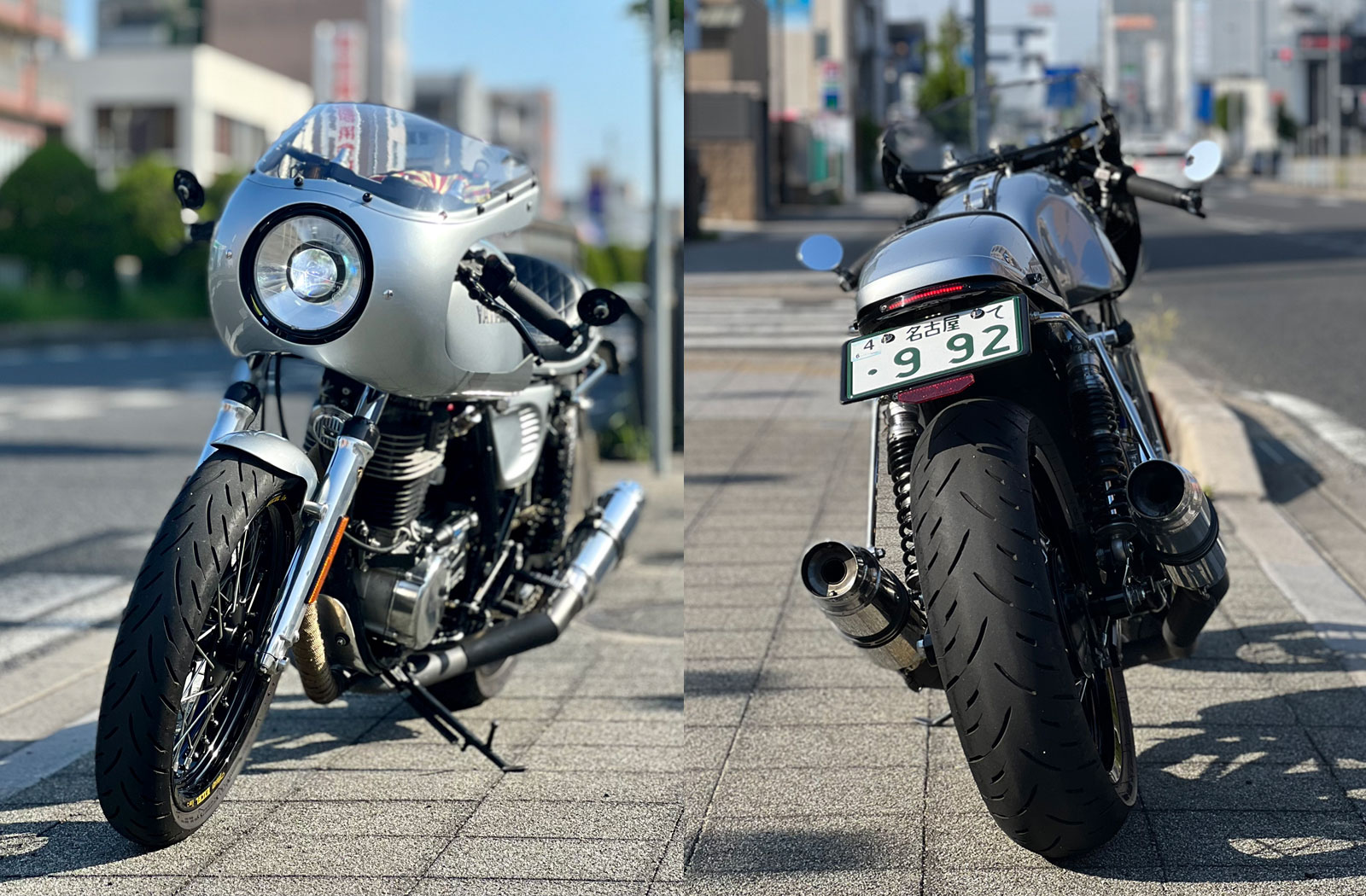 Makato SR400 cafe racer