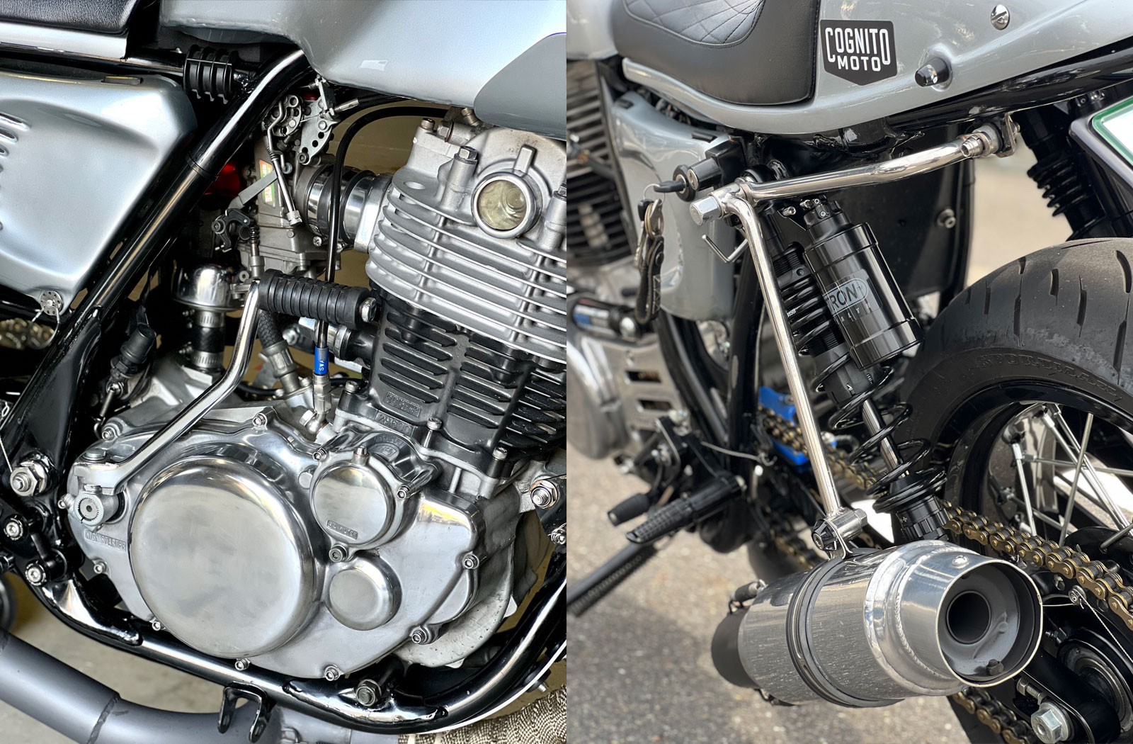 Yamaha SR400 engine