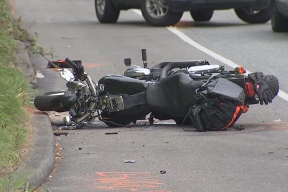 Fatal motorcycle accident