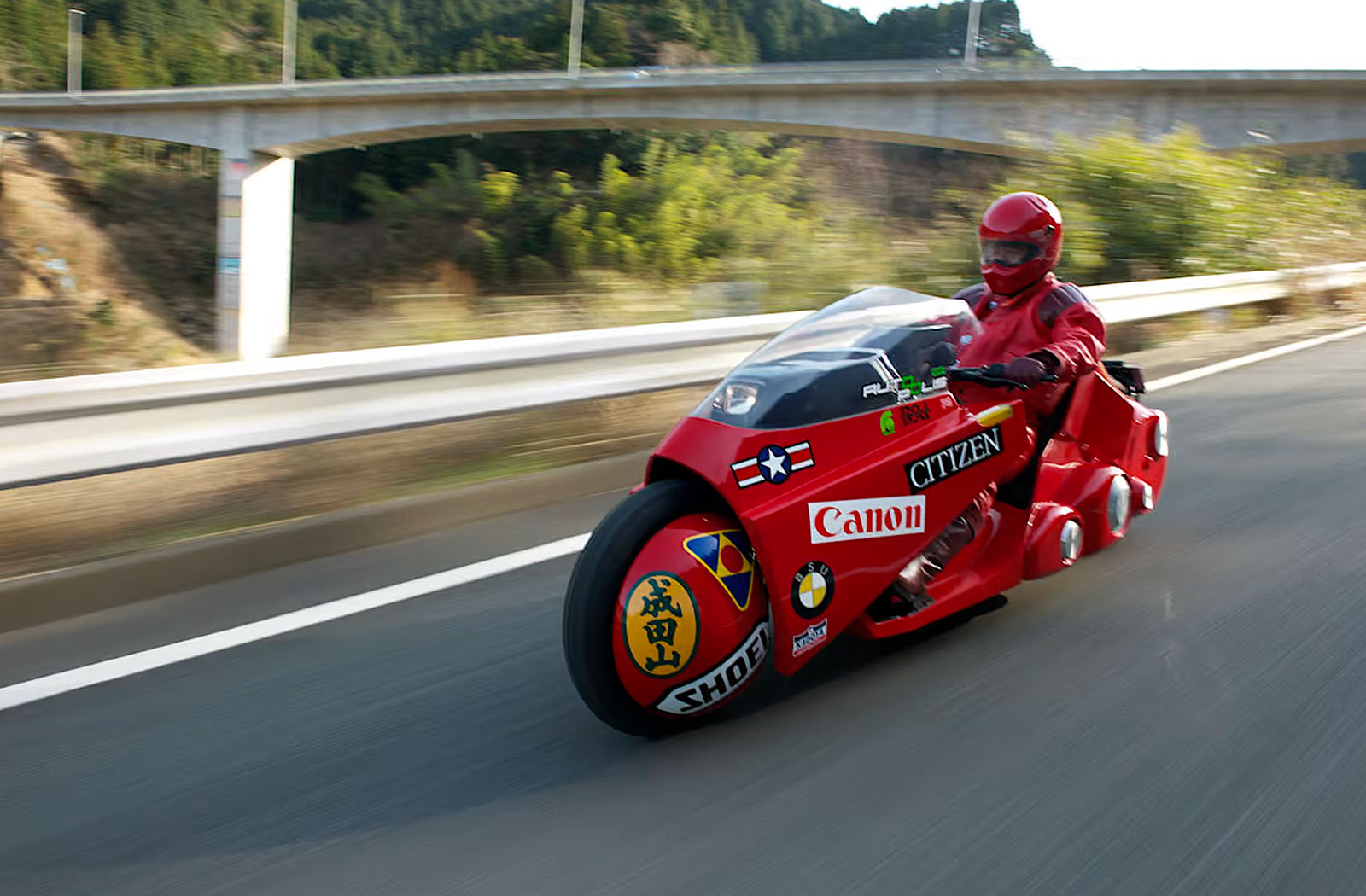 Akira motorcycle replica