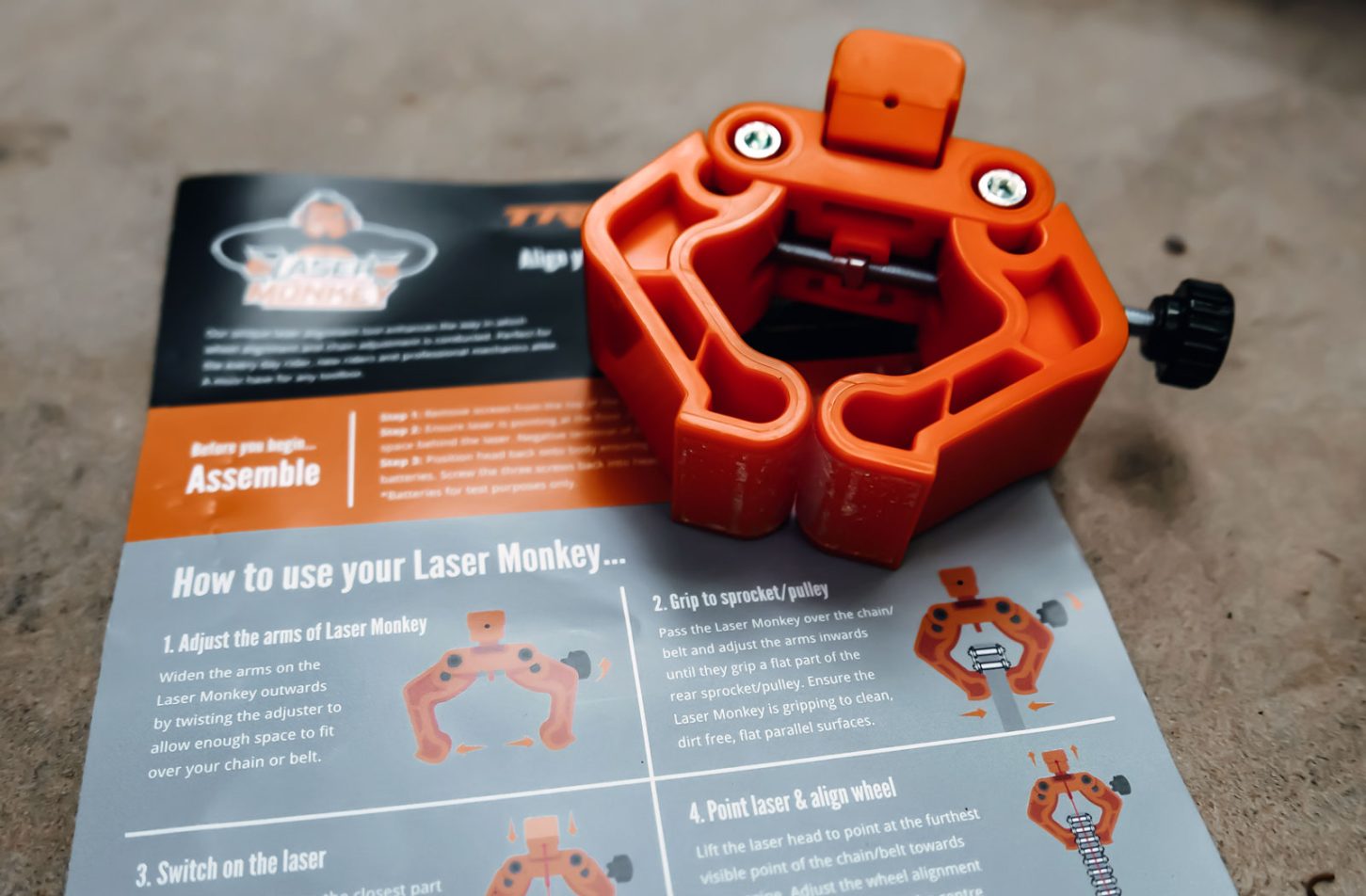 Chain Adjustment Made Easy TruTension Chain & Laser Monkey Review