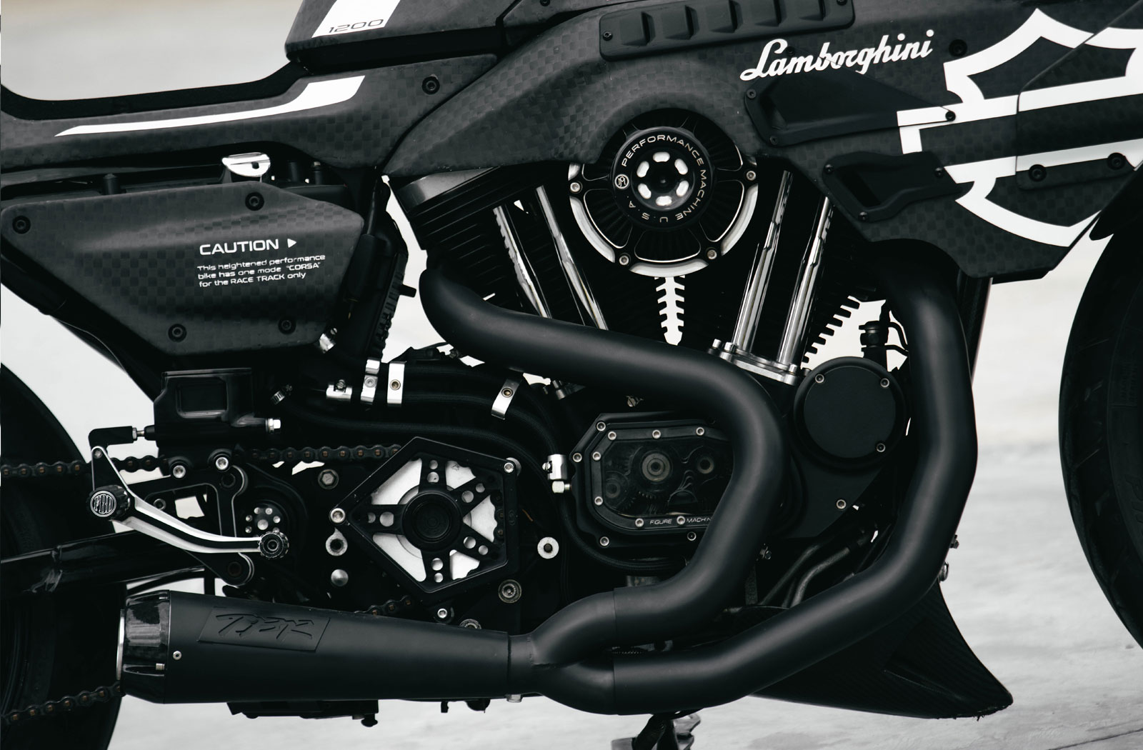 FatBoy Design Harley 48 Sportster Lamborghini