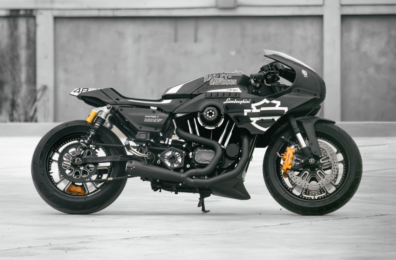 FatBoy Design Harley 48 Sportster Lamborghini