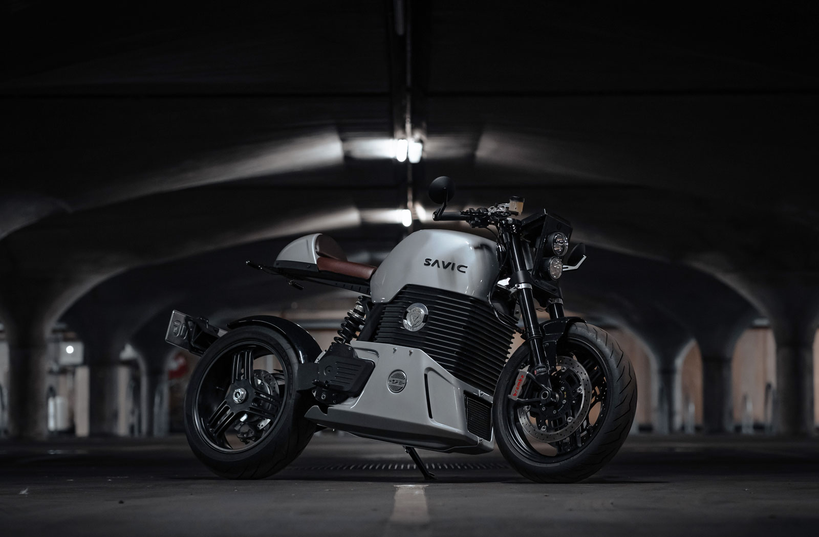 The Savic Motorcycles C-Series electric cafe racer