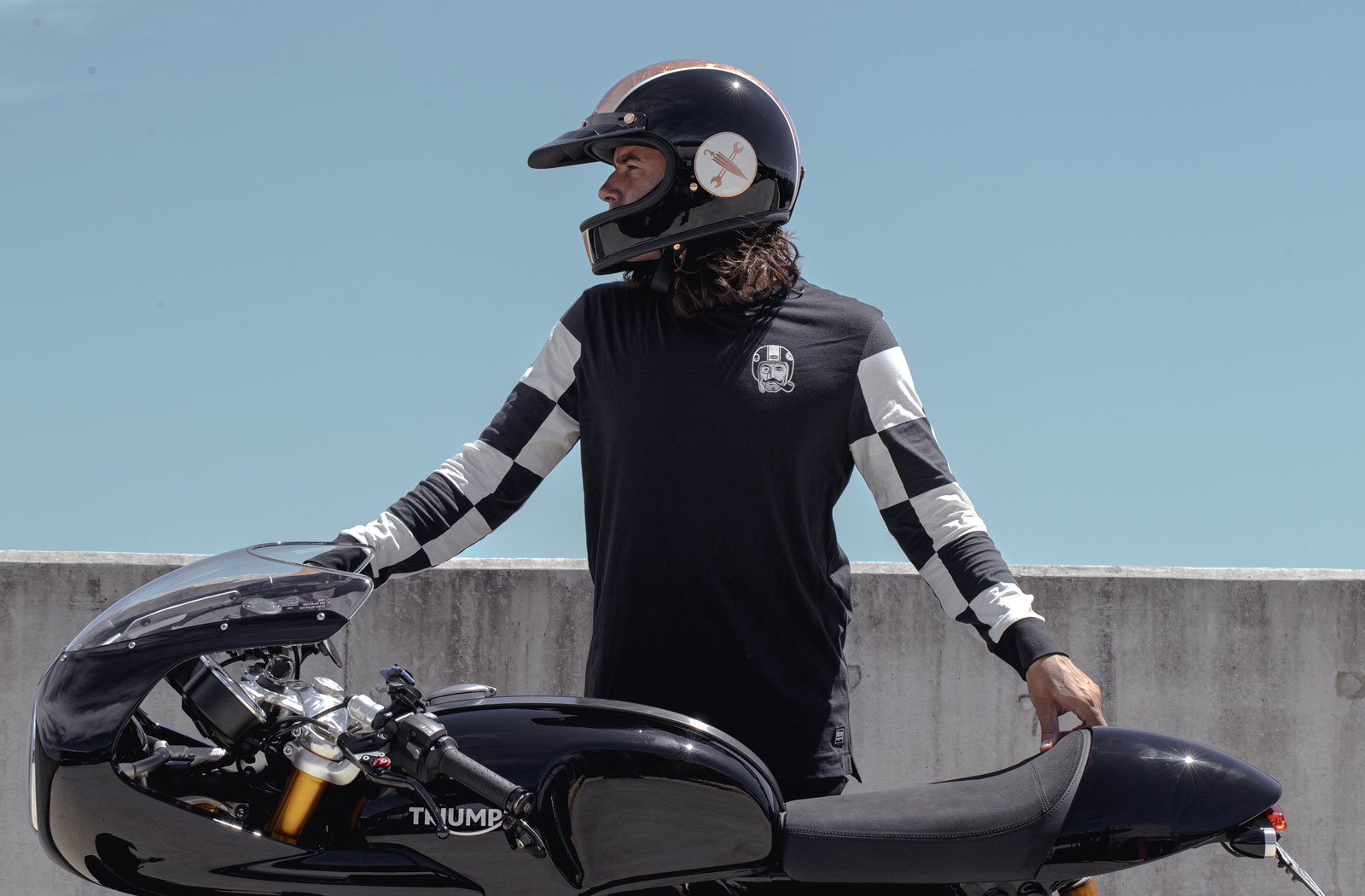 DGR x Triumph motorcycles apparel