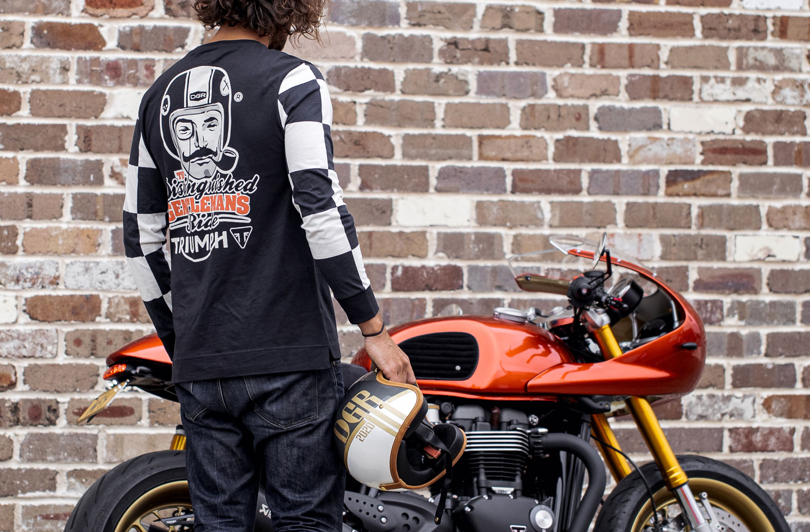 DGR x Triumph motorcycles apparel