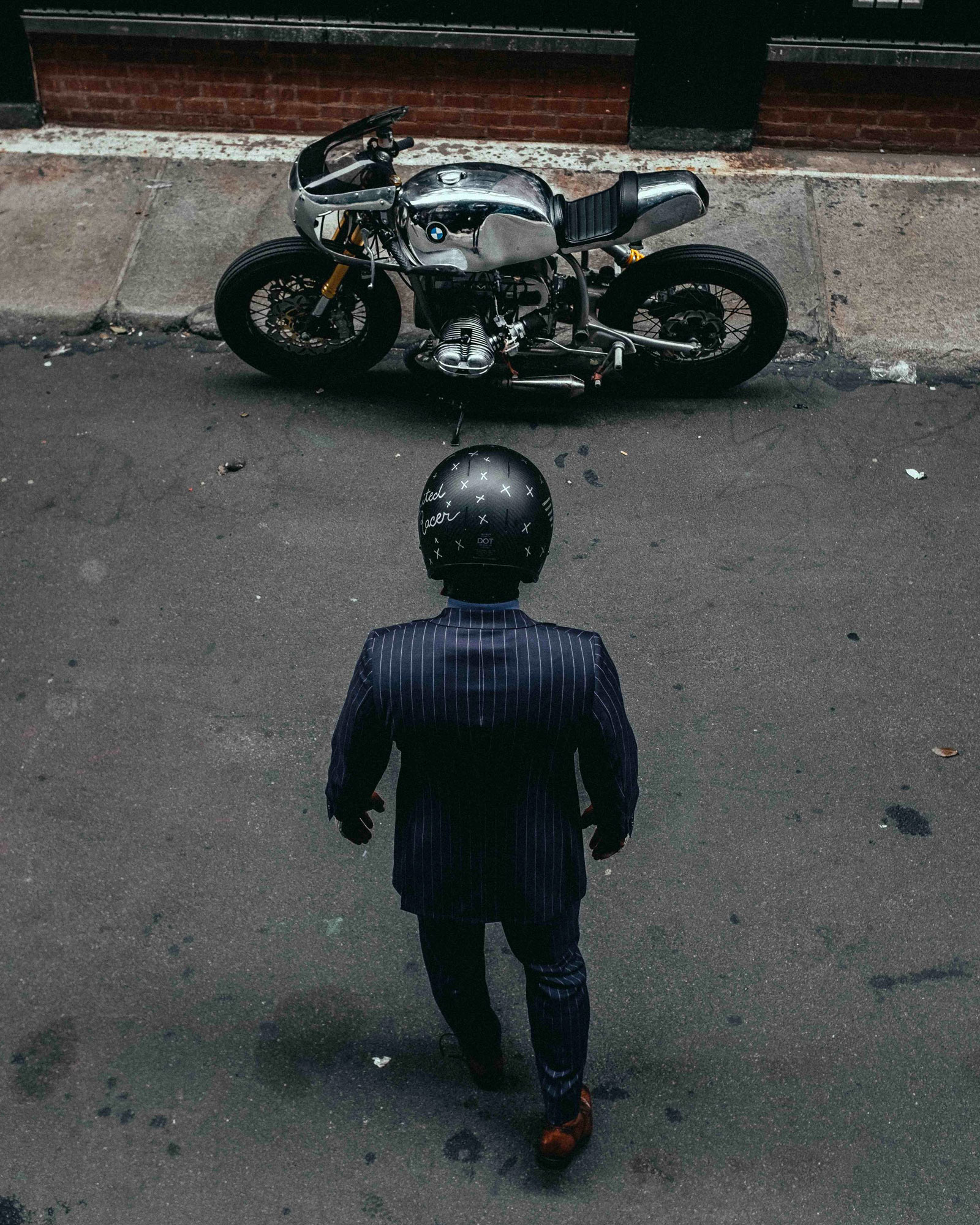 The Suited Racer Akira photo print