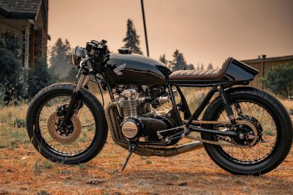 Chân dài đọ dáng cặp đôi Honda CB750 cafe racer của Tự Thanh Đa  Tu Thanh  Da