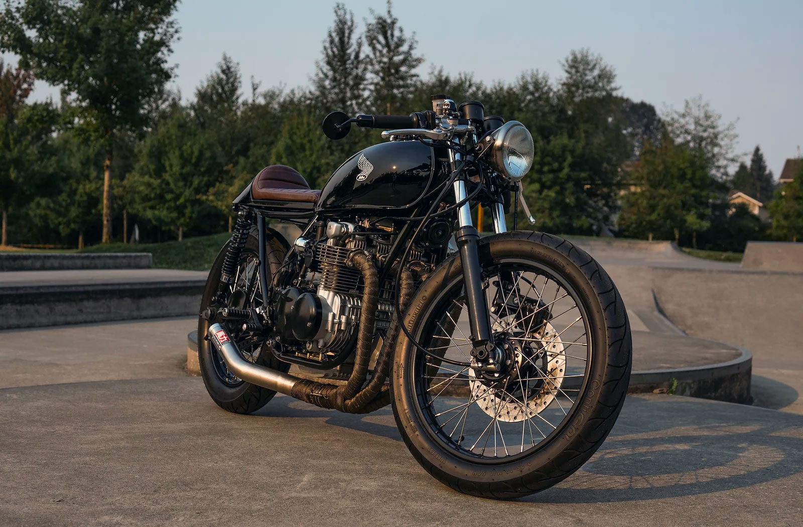 Skog Moto Honda CB550 cafe racer