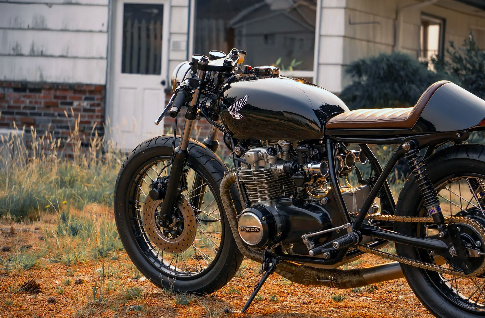 Skog Moto Honda CB550 cafe racer