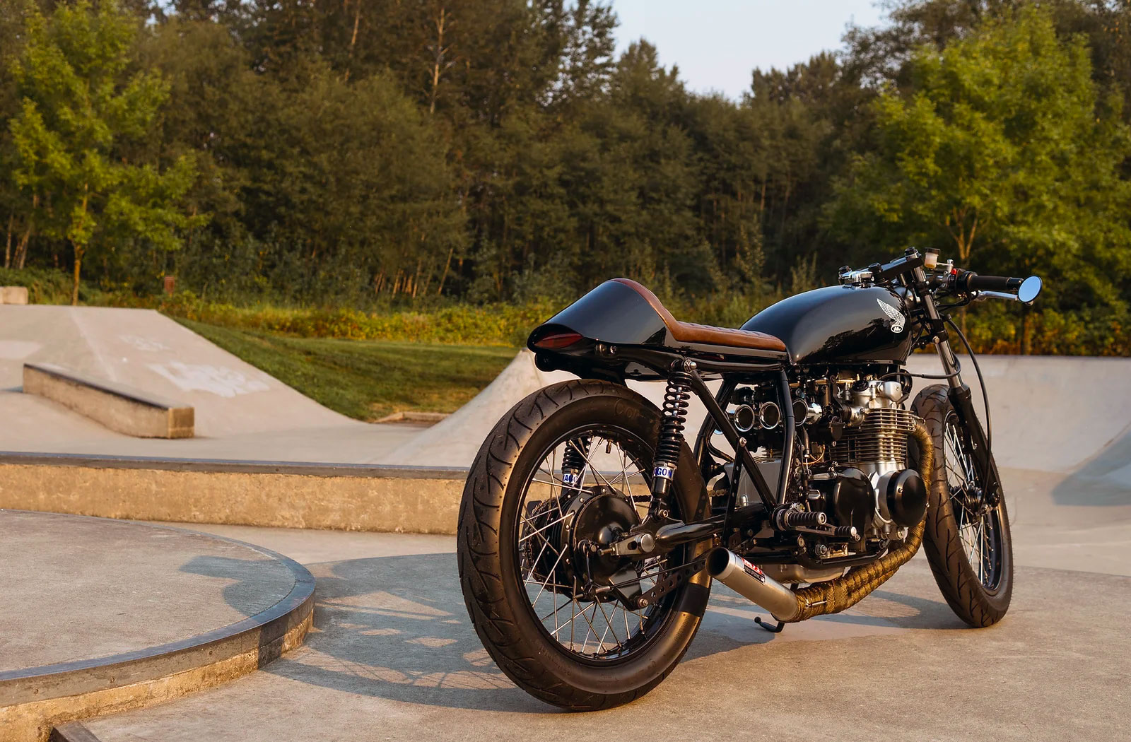 Skog Moto Honda CB550 cafe racer