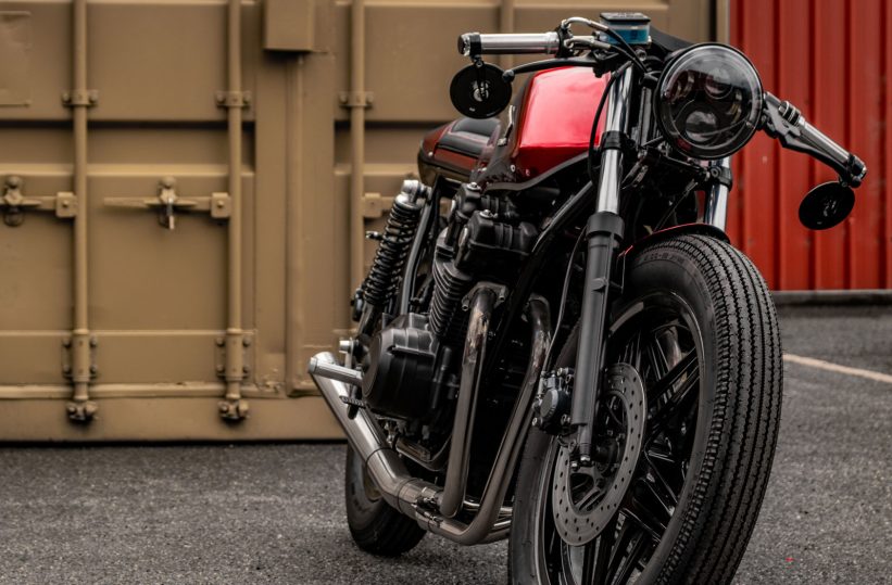 Scarlet Soul Jax Garage Honda CB750F Cafe Racer Return of the Cafe Racers