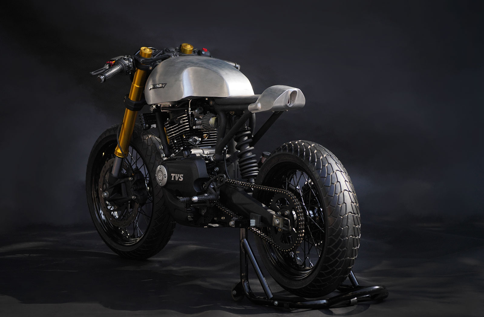 Rajputana Customs TVS Ronin cafe racer