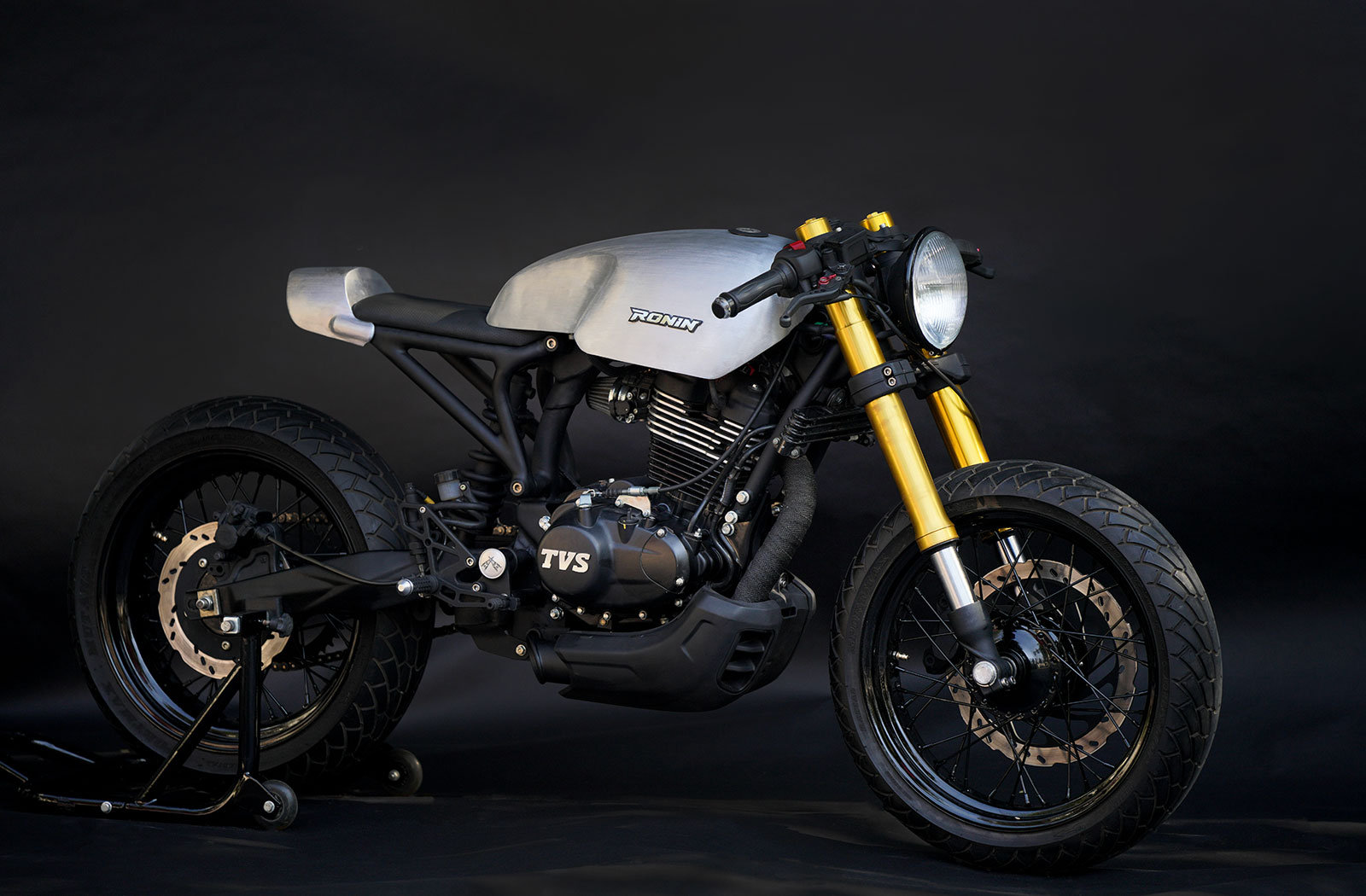 Rajputana Customs TVS Ronin cafe racer