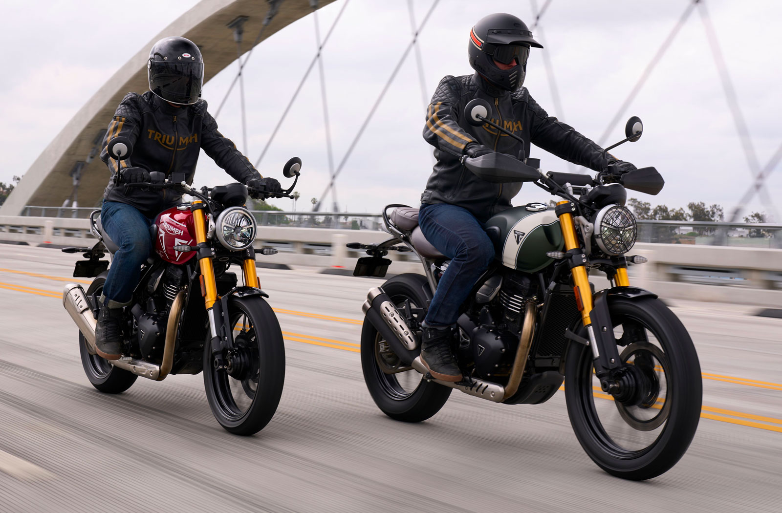 2024 Triumph Speed and Scrambler 400