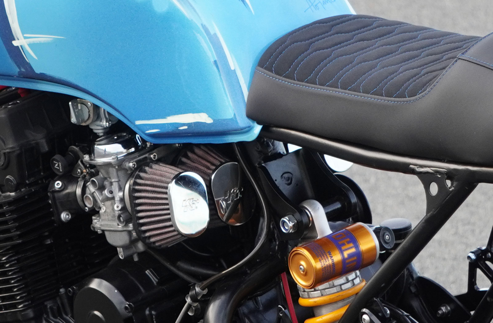 El Monstro Honda CBX750 cafe racer