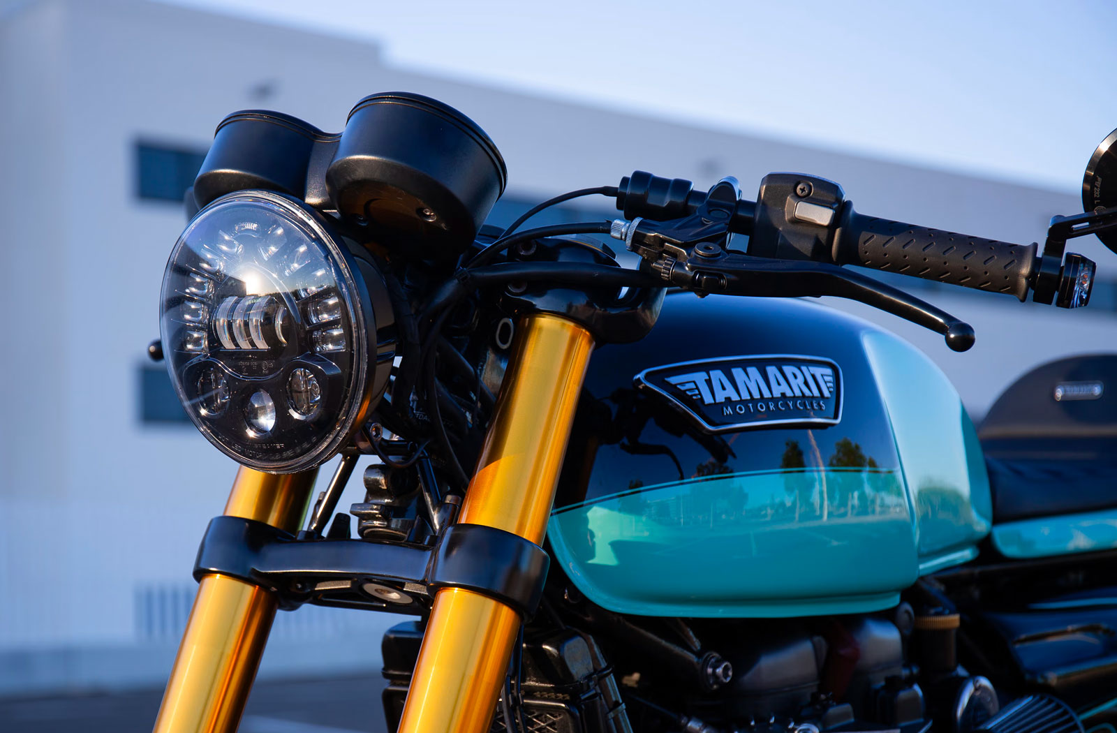 Tamarit Motorcycles custom Triumph Thruxton R