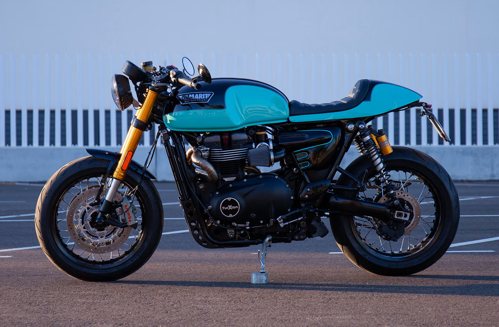 Tamarit Motorcycles custom Triumph Thruxton R