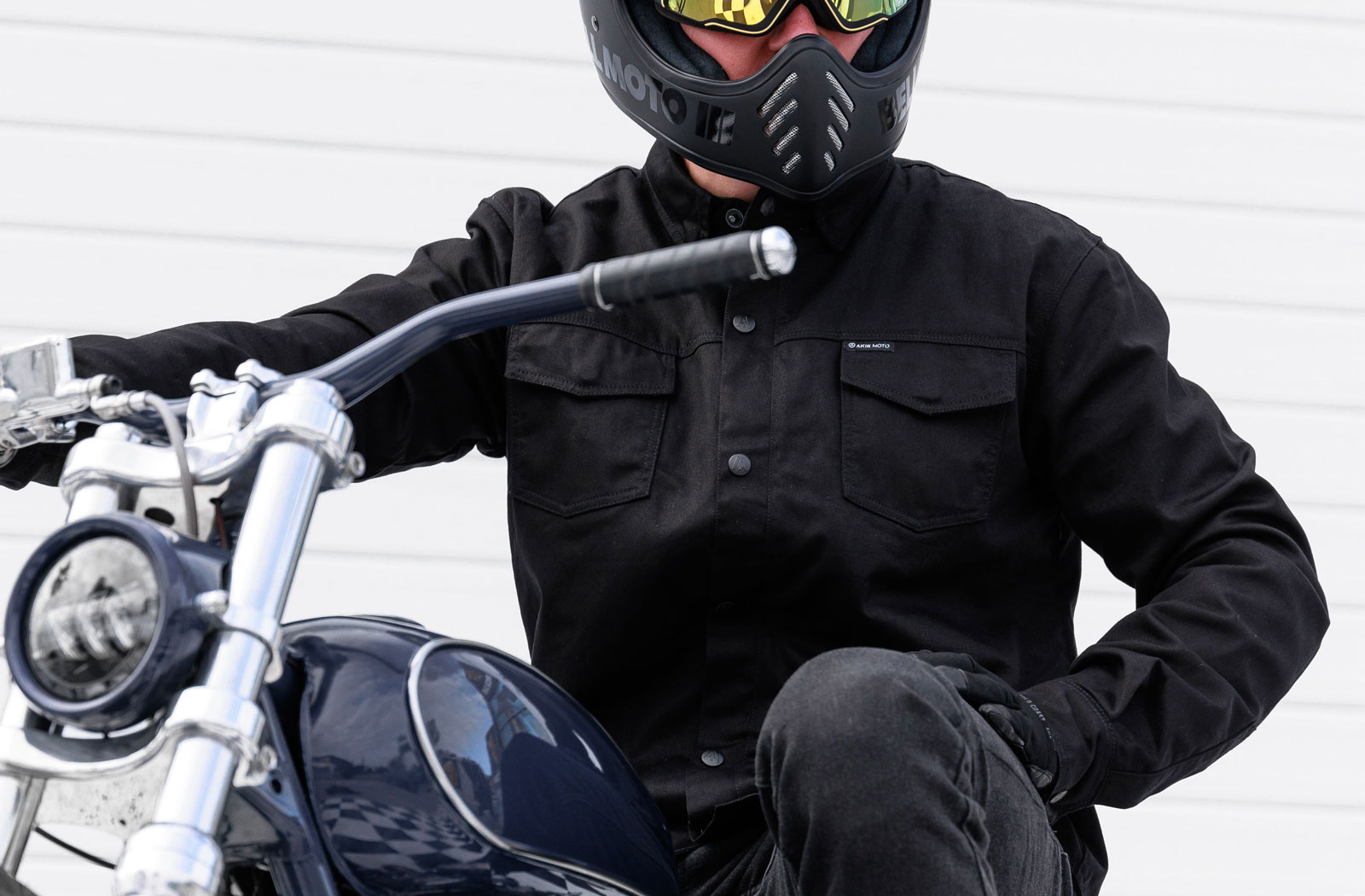 Akin Moto 2023 Blackhawk riding shirt