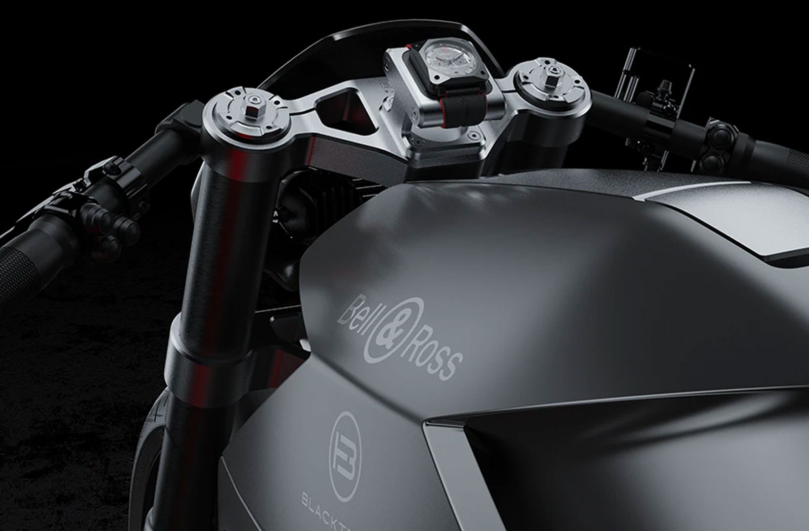 Blacktrack Bell and Ross Indian Scout