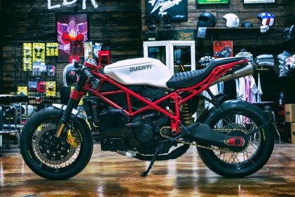 Lord Drake Ducati 999 cafe racer