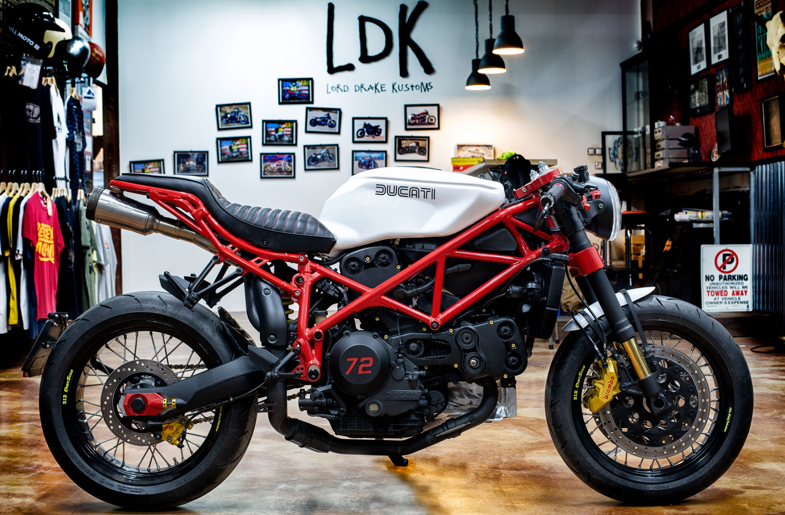 Lord Drake Ducati 999 cafe racer