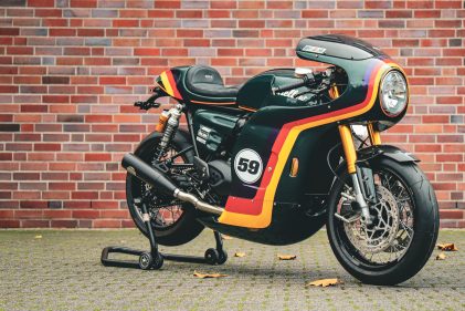 Mellow Motorcycles 'Bellydancer' Triumph Thruxton