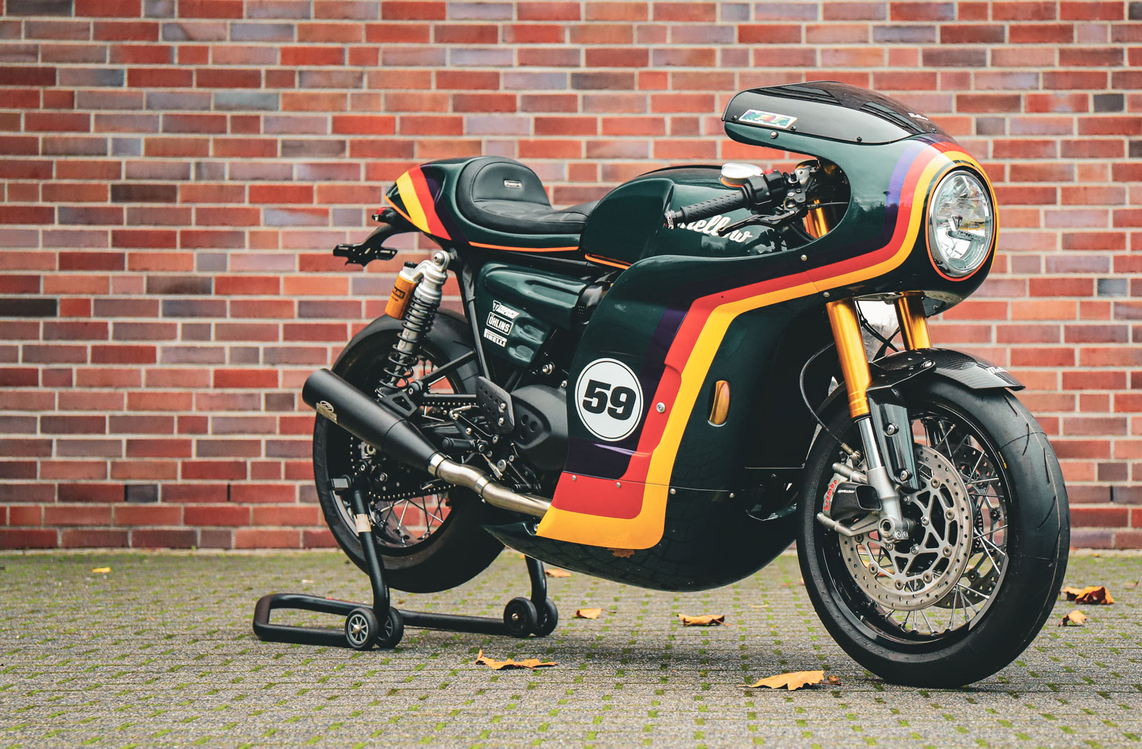 Mellow Motorcycles 'Bellydancer' Triumph Thruxton