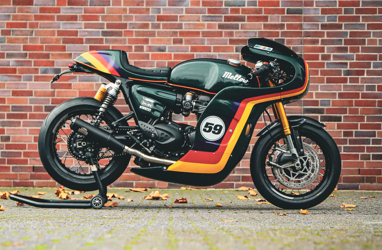 Mellow Motorcycles 'Bellydancer' Triumph Thruxton