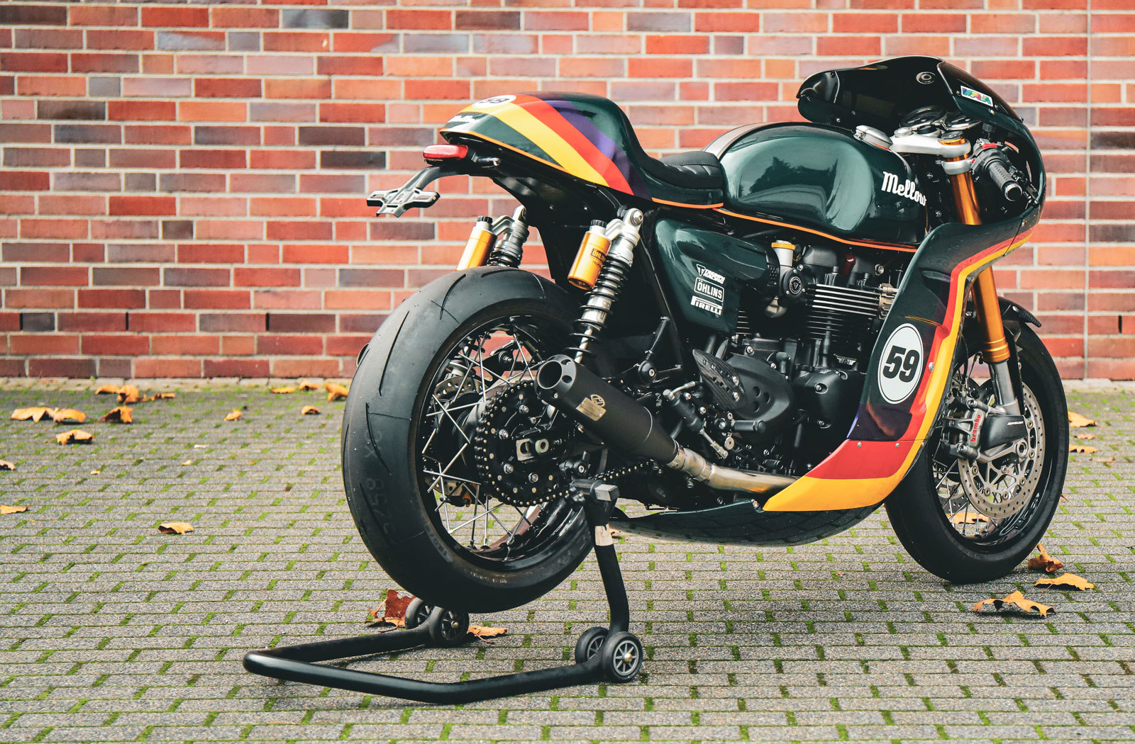 Mellow Motorcycles 'Bellydancer' Triumph Thruxton