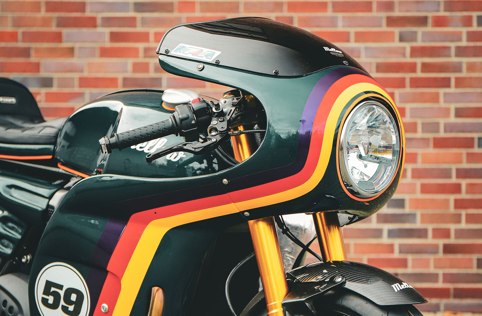 Mellow Motorcycles 'Bellydancer' Triumph Thruxton