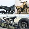 Diesel motorcycle collage